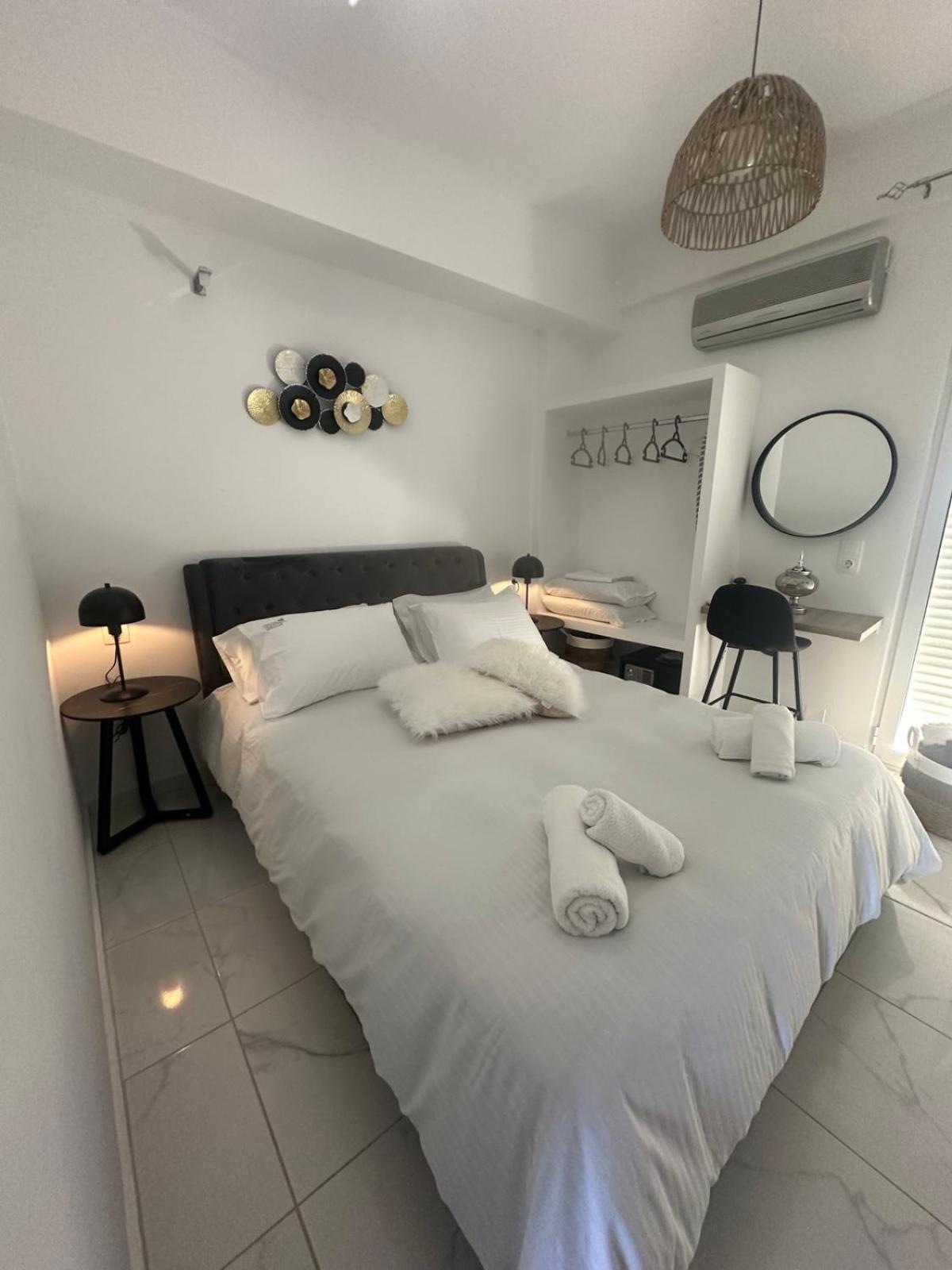 Stella & Eleni Suite With Shared Pool & Open View Kalamaki  Exterior foto