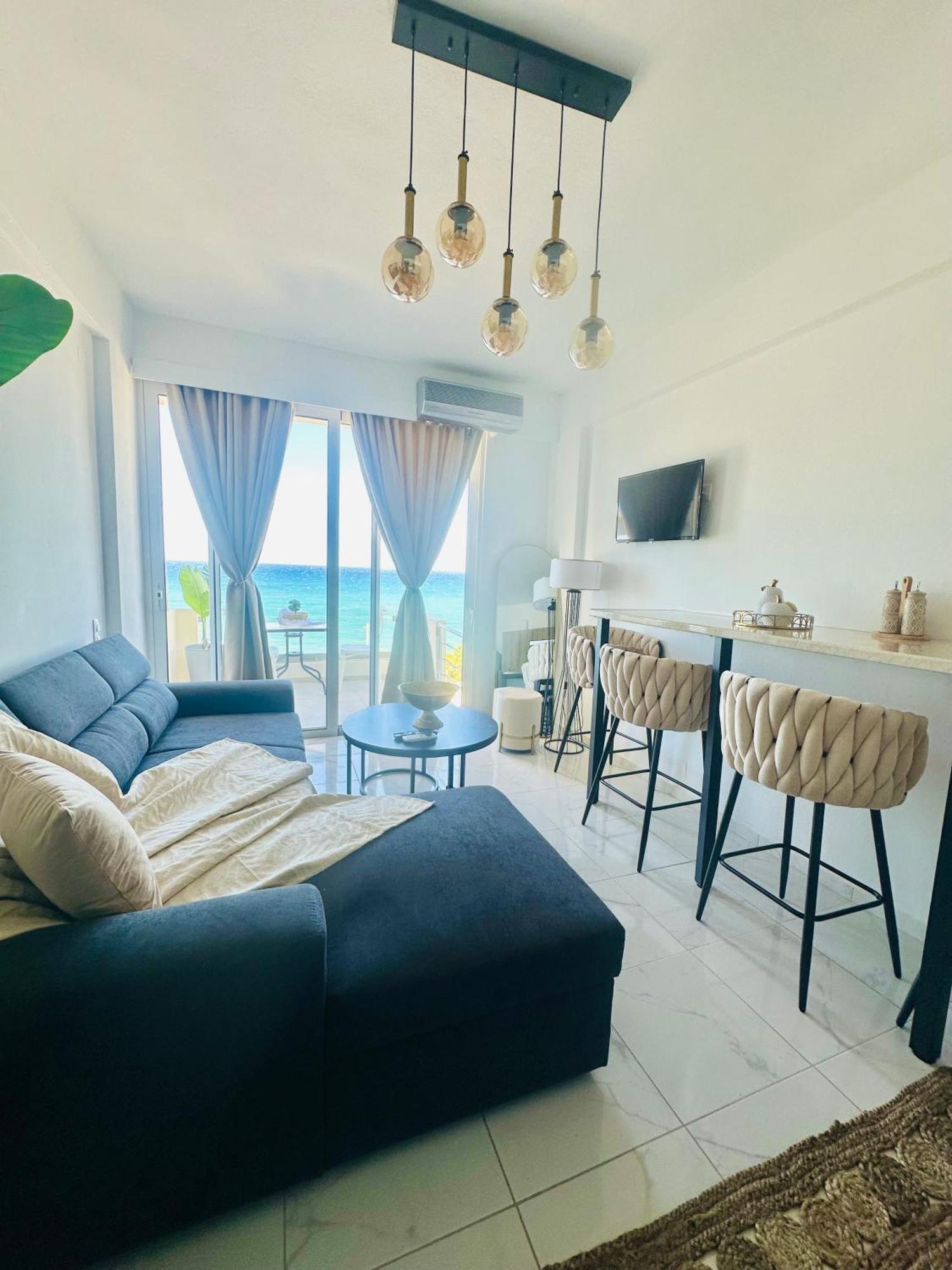 Stella & Eleni Suite With Shared Pool & Open View Kalamaki  Exterior foto